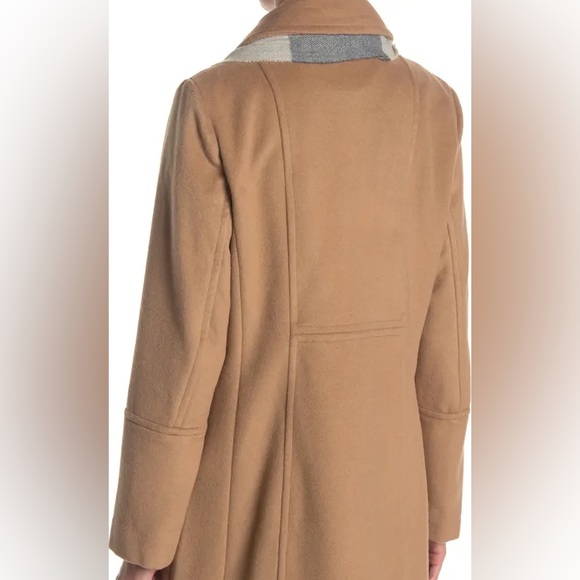 🆕 LONDON FOG Camel Wool Blend Coat NWT - Picture 12 of 16